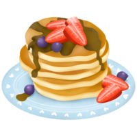 The pancake dessert png