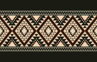 Ethnic abstract ikat art. Aztec ornament print. geometric ethnic pattern seamless  color oriental.  Design for background ,curtain, carpet, wallpaper, clothing, wrapping, Batik, vector illustration.