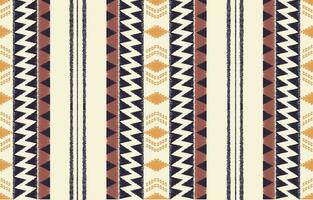 Ethnic abstract ikat art. Aztec ornament print. geometric ethnic pattern seamless  color oriental.  Design for background ,curtain, carpet, wallpaper, clothing, wrapping, Batik, vector illustration.