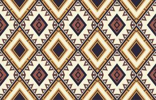 Ethnic abstract ikat art. Aztec ornament print. geometric ethnic pattern seamless  color oriental.  Design for background ,curtain, carpet, wallpaper, clothing, wrapping, Batik, vector illustration.