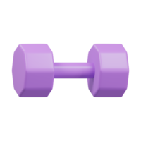 barbell icoon 3d geven illustratie png