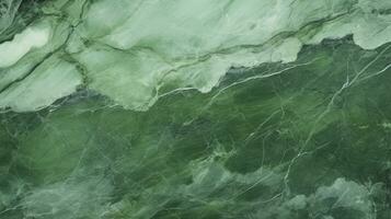 Abstract Green Polished Marble Texture for Wall and Concrete Background Decoration. AI Generated photo