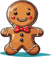 gingerbread man AI Generate png