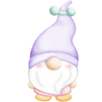 Gnome wears a hat png