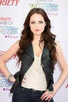 LOS ANGELES, OCT 24 - Elizabeth Gillies arrives at the Variety Power of Youth Event 2010 at Paramount Studios on October 24, 2010 in Los Angeles, CA photo