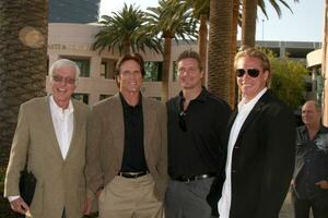 Dick Van Dyke  Son Barry and grandsons Carey  Shane Van Dyke arriving at the Salute to TV Dads Event at the Academy of Television Arts  Sciences in North Hollywood  CA on June 18 2009 2009 photo