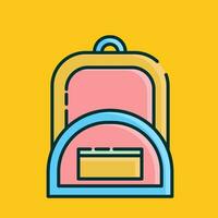 Back To School icon vector