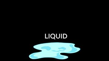 Three different States of matter , changing states of matter, three states of matter with different molecular arrangements, solid, liquid, gas, Phase change transition diagram, States matter schema video