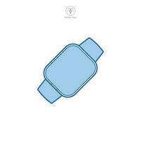 Smartwatch icon symbol vector illustration isolated on white background