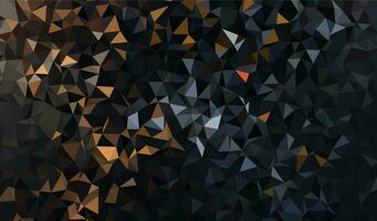 Abstract background with low poly design vector