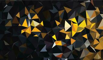 Abstract background with low poly design vector