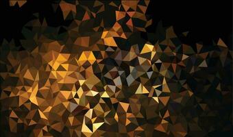 Abstract background with low poly design vector