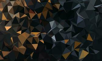 Abstract background with low poly design vector