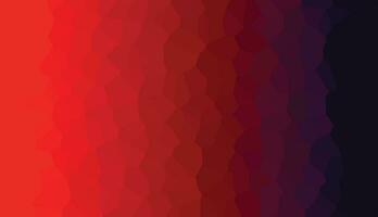 black and red polygon abstract background vector