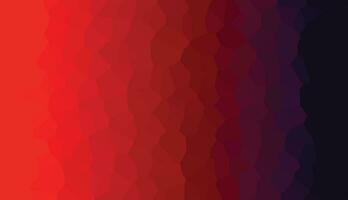 black and red polygon abstract background vector