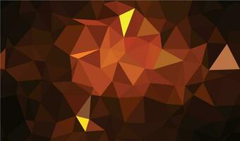 Abstract background with low poly design vector