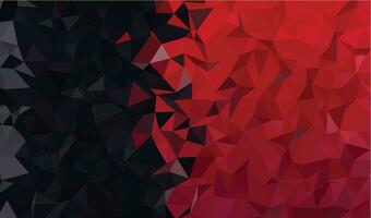 Abstract background with low poly design vector