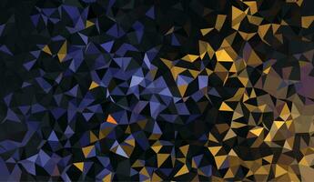 Abstract background with low poly design vector