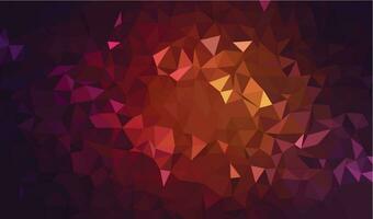 Abstract background with low poly design vector