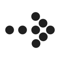 pijlen transparant achtergrond zwart pijlen vlak ontwerp png