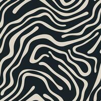 A minimalistic comic art backdrop, featuring a monochrome pattern of wavy lines and curves that create an abstract doodle texture vector