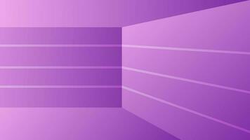 Vector Empty Corner Room Purple Gradient, Straight Lines on the Wall product showcase showroom