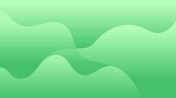 3D background cloud wave light dark green nature abstract shape gradient curved sky fluid liquid vector