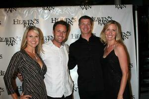 LOS ANGELES  SEP 9 Chris Harrison  Wife Brooks Douglass  Wife arrives at the Heavens Rain  Premiere at ArcLight Cinemas on September 9 2010 in Los Angeles CA photo