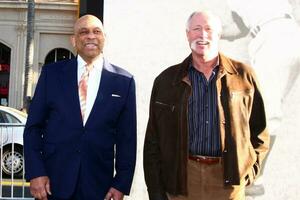 LOS ANGELES  APR 9 Orlando CepedaRichard Goose Gossage arrives at the 42 Premiere at the Chinese Theater on April 9 2013 in Los Angeles CA photo