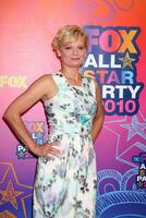 LOS ANGELES  AUGUST 2 Martha Plimpton arrives at the 2010 FOX Summer Press Tour Party at Pacific Park on the Santa Monica Pier on August 2 2010 in Santa Monica CA photo