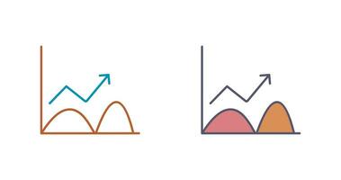 Trend in Graph Vector Icon