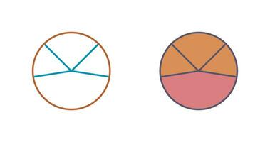 Pie Chart Analysis Vector Icon