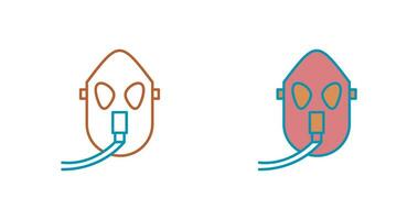 Unique Oxygen Mask Vector Icon