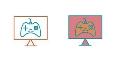 Unique Online Games Vector Icon