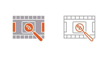 Unique Find Picture Vector Icon