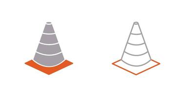 Unique Cone Vector Icon