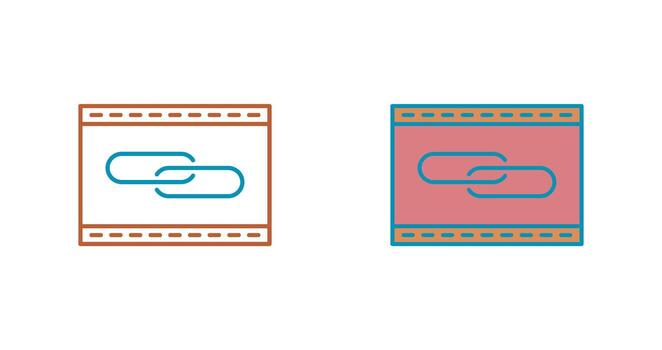 Unique Link Optimization Vector Icon