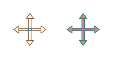 Unique Move Vector Icon