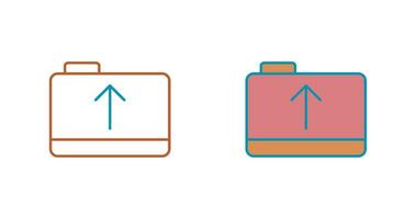 Unique Folder Vector Icon