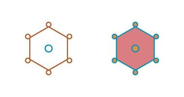Unique Nodes Vector Icon