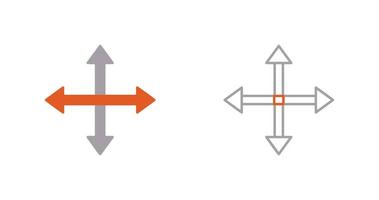Unique Move Vector Icon