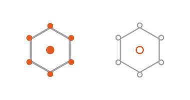 Unique Nodes Vector Icon