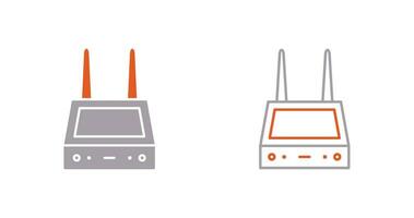 Unique Router Vector Icon
