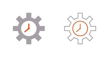 Unique Time Optimization Vector Icon