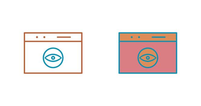 Unique Link Optimization Vector Icon