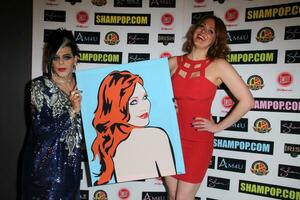 LOS ANGELES  JUN 4 Sham Ibrahim Maitland Ward at the Celebrity Selfies Art Show by Sham Ibrahim at the Sweet Hollywood on June 4 2015 in Los Angeles CA photo