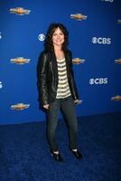 LOS ANGELES  SEP 16  Sara Gilbert arrives at the CBS Fall Party 2010 at The Colony on September 16 2010 in Los Angeles CA photo