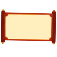 Hand paper scroll png isolated