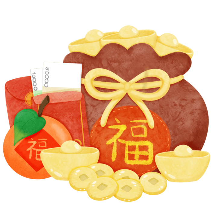 google play chinese new year card insert png