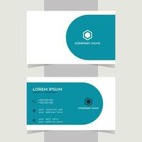 Professional business card design for your business vector